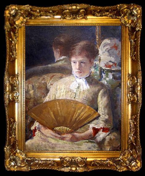 framed  Mary Cassatt Miss Mary Ellison, ta009-2